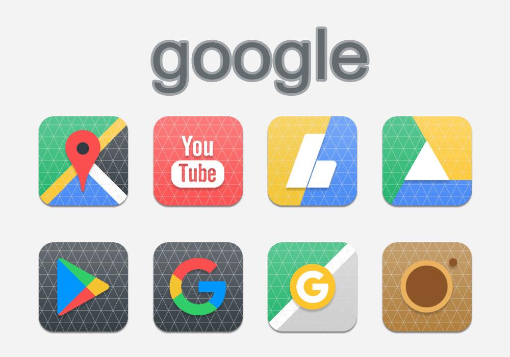 Diamond - Icon Pack Android Screenshot 2