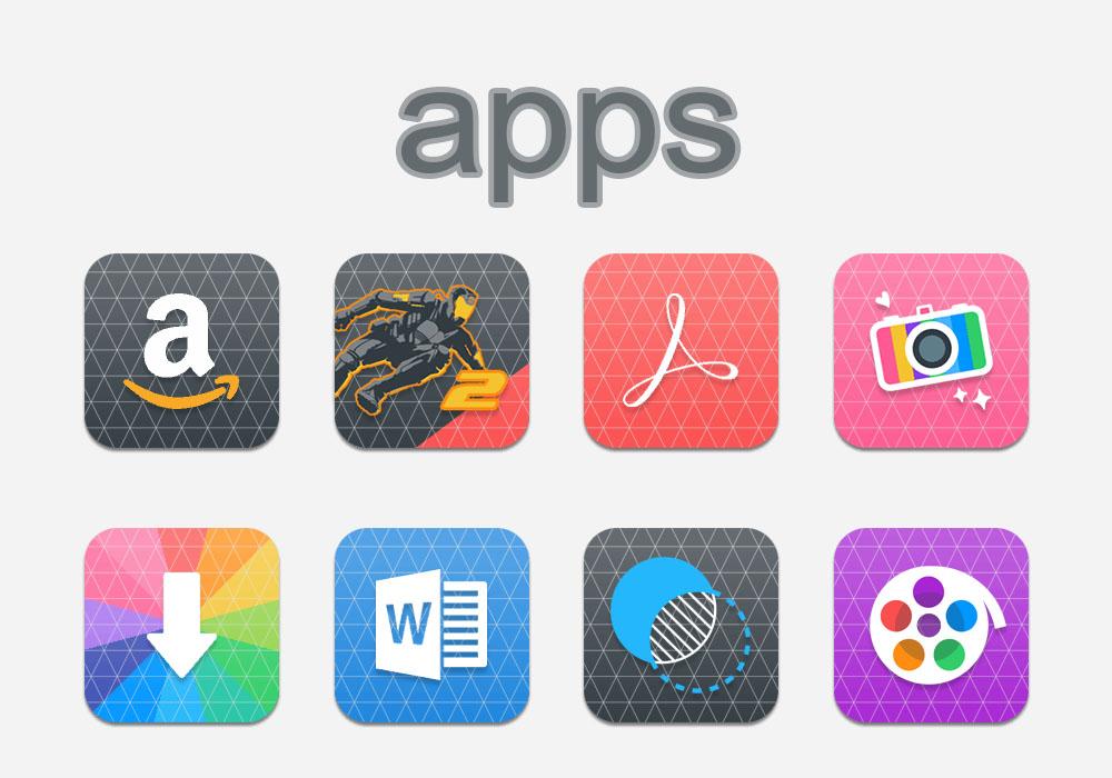 Diamond - Icon Pack Android Screenshot 4