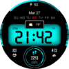 Digital sport color WatchFace Android Screenshot