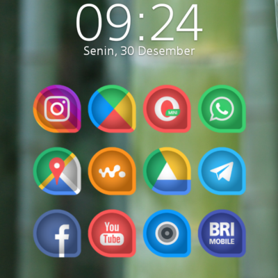 Dropicon Cut - Icon Pack Android Screenshot 2
