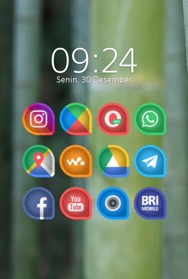 Dropicon Cut - Icon Pack Android Screenshot 2