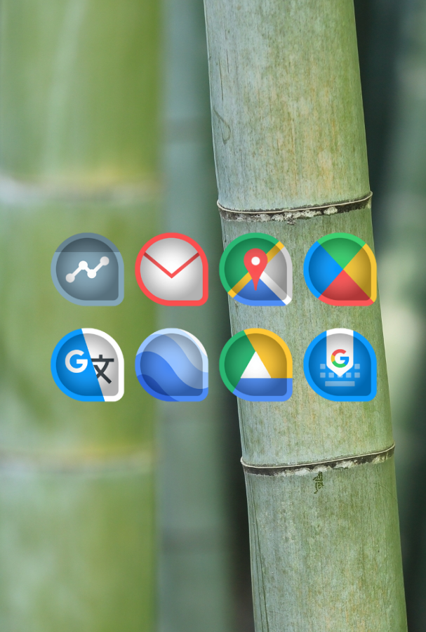 Dropicon Cut - Icon Pack Android Screenshot 3