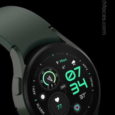 Dynamic PRO: Watch face Android Screenshot 2
