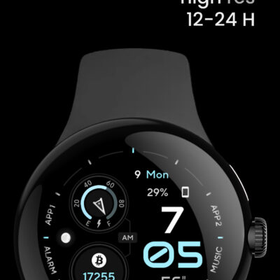 Dynamic PRO: Watch face Android Screenshot 3