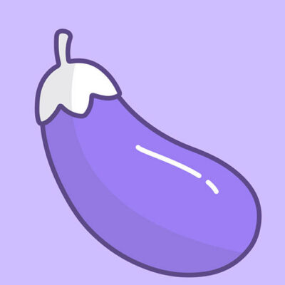 Eggplant - Purple icon pack Android Screenshot