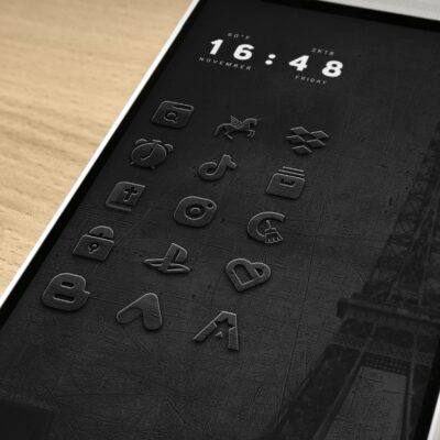 Embossed - Icon Pack Android Screenshot 2