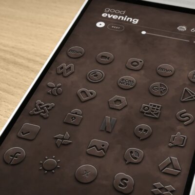 Embossed - Icon Pack Android Screenshot 3