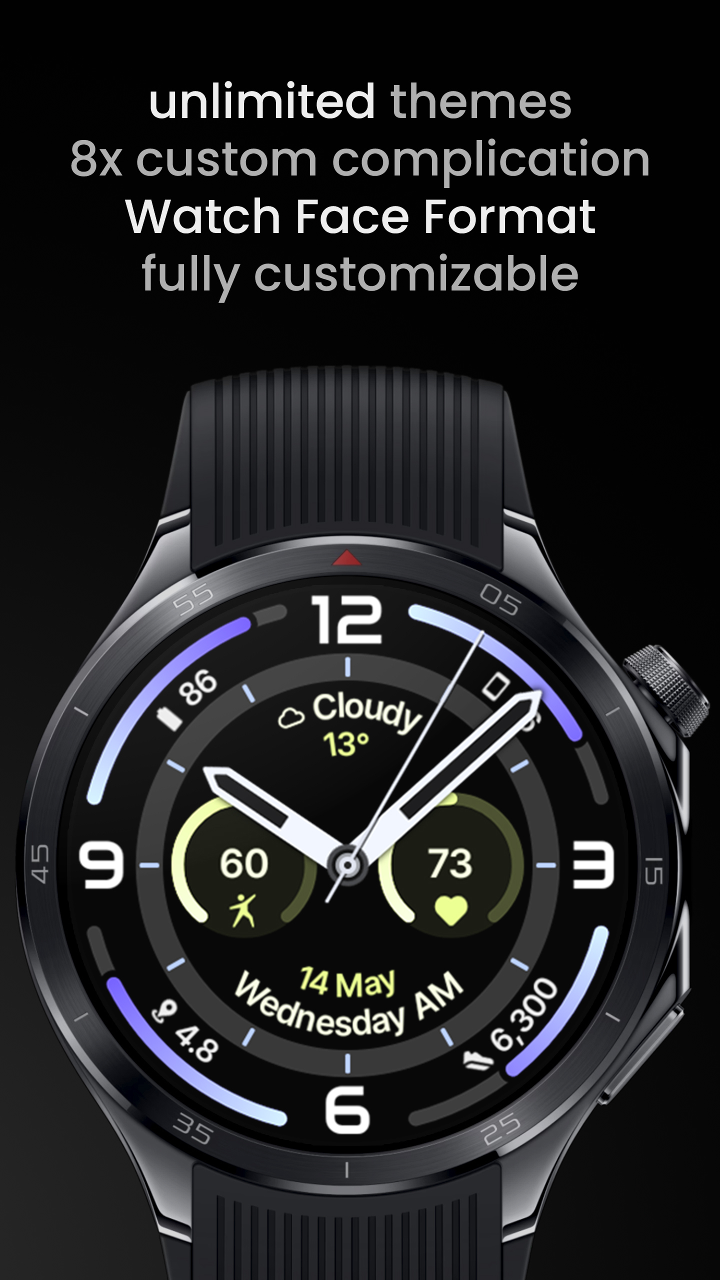 Explorer Watch Face Android Screenshot 3