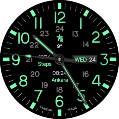 Field Watch 2 Wear OS 5+ Android Screenshot