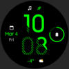 Fit OLED: Watch face Android Screenshot