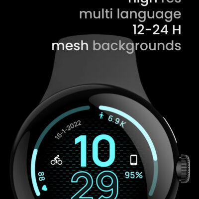 Fit TWO Watch Face Android Screenshot 3