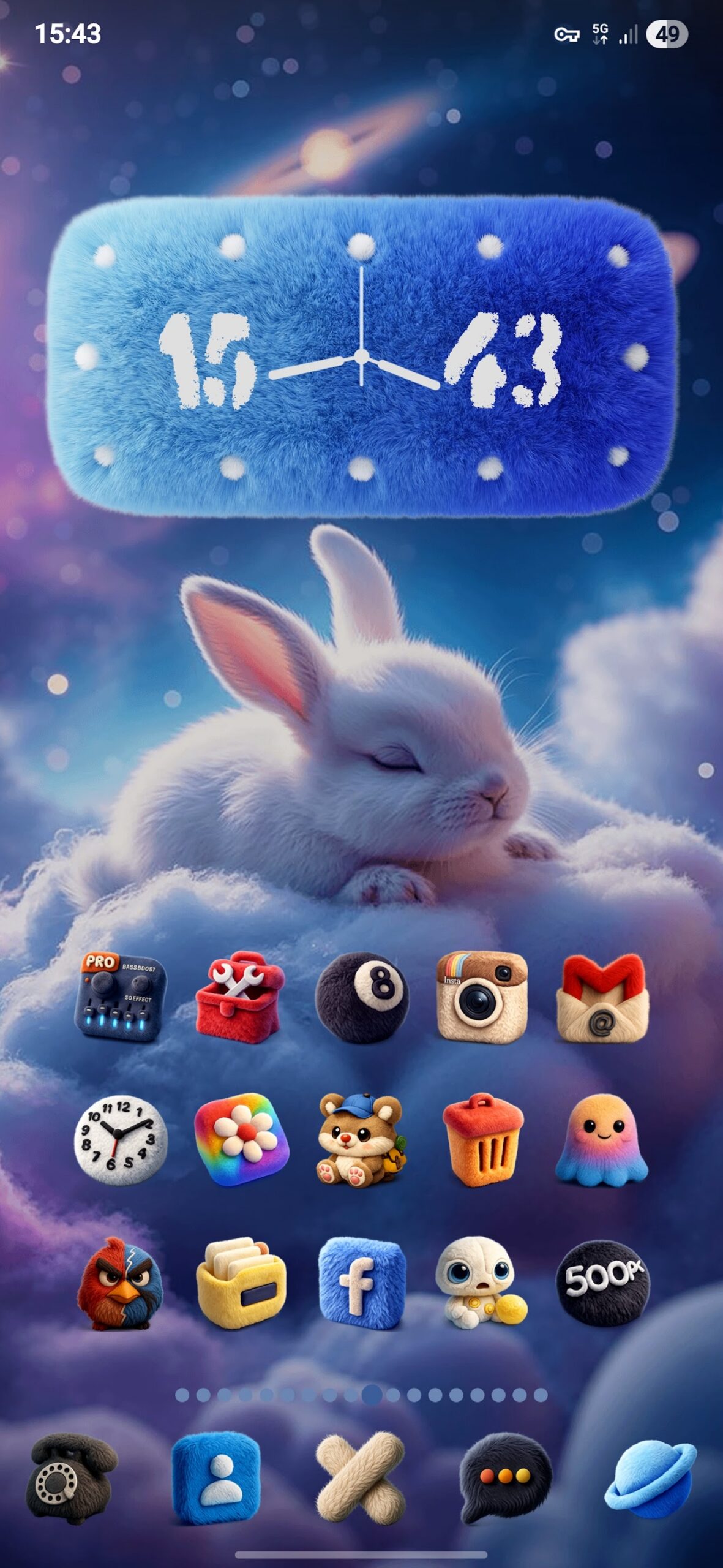 Fluffy 3D - Icon Pack Android Screenshot 4