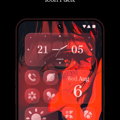 Glass Material You Icons Android Screenshot 2