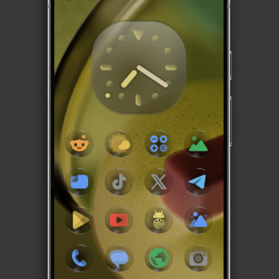 Glassy Colors Icons Android Screenshot 2