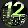 Glide Watch Face Android Screenshot