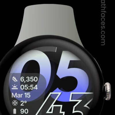 Glide Watch Face Android Screenshot 2