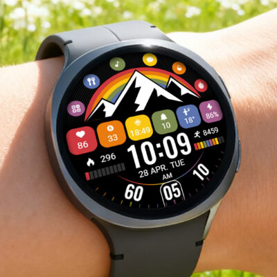 Gorgeous Rainbow ZKin Watch Android Screenshot 2