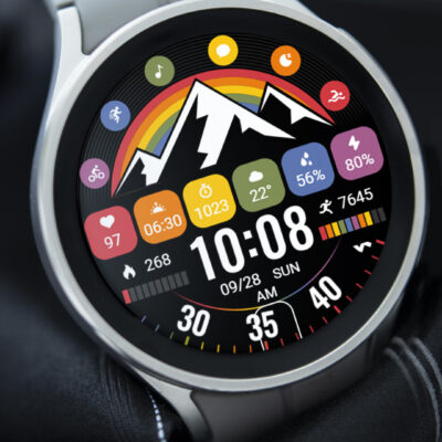 Gorgeous Rainbow ZKin Watch Android Screenshot 3