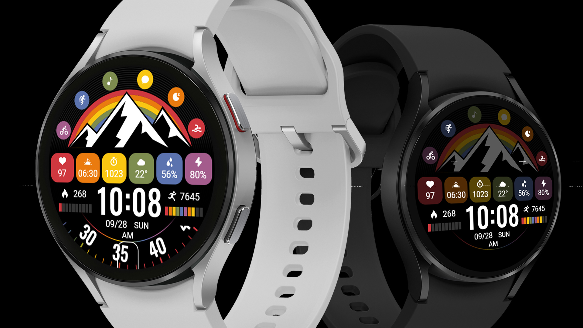 Gorgeous Rainbow ZKin Watch Android Screenshot 4