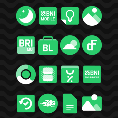Green - Icon Pack Android Screenshot 2