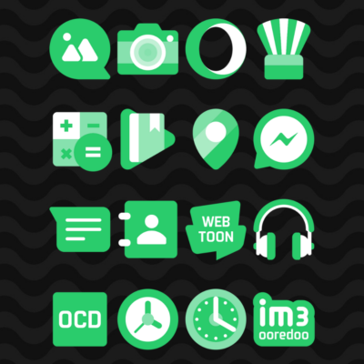 Green - Icon Pack Android Screenshot 4