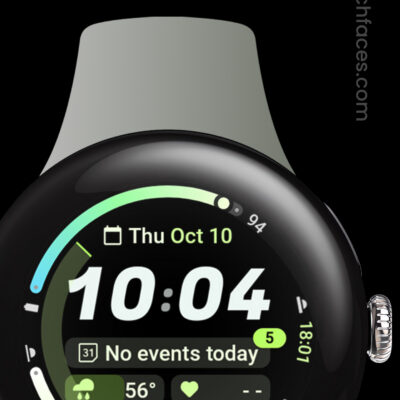 Halo Watch Face Android Screenshot 2