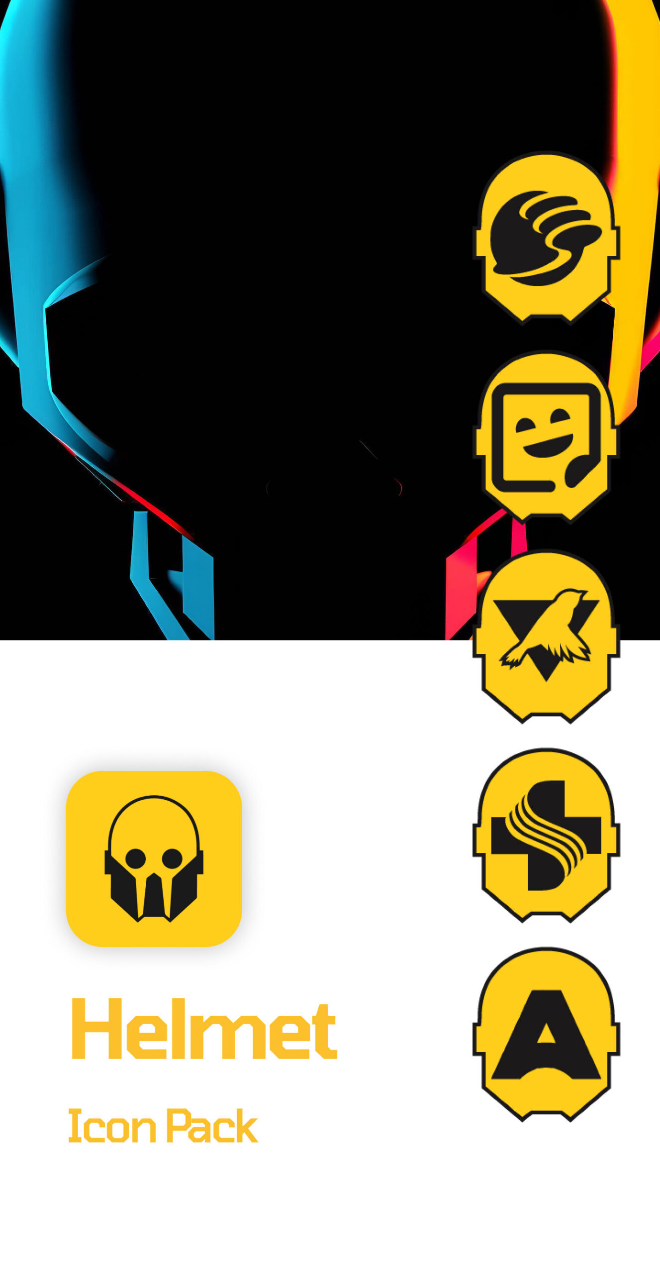 Helmet Icon Pack Android Screenshot 2