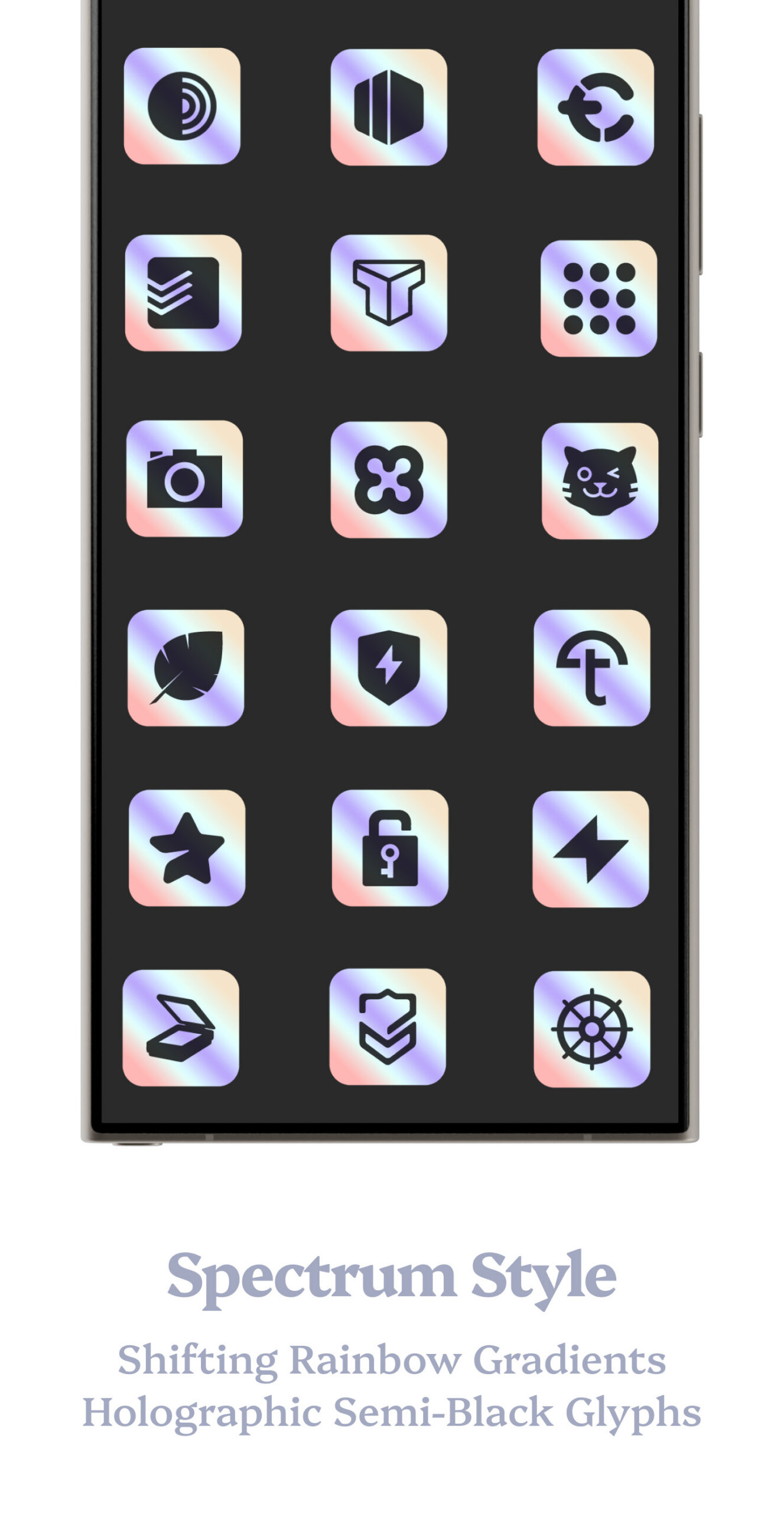 Holoscent Icon Pack Android Screenshot 4