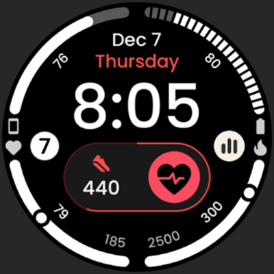 InfoGraph 2: Watch face Android Screenshot