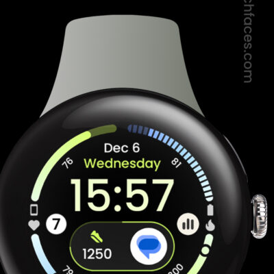 InfoGraph 2: Watch face Android Screenshot 2