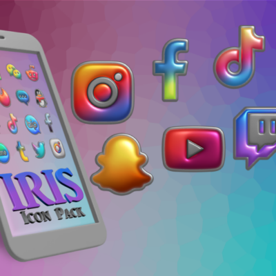 Iris Light - 3D App Icons Android Screenshot 4