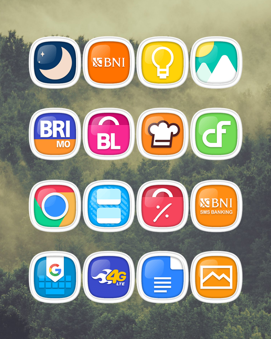 Kamsa Squircle - Icon Pack Android Screenshot 2