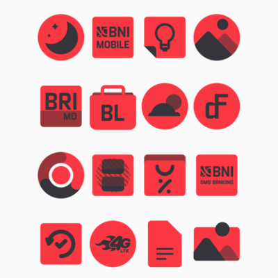 Karaz Red - Icon Pack Android Screenshot 2