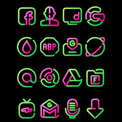 Kathleen - Lines Icon Pack Android Screenshot 3