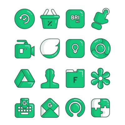 Leaf - Icon Pack Android Screenshot 2