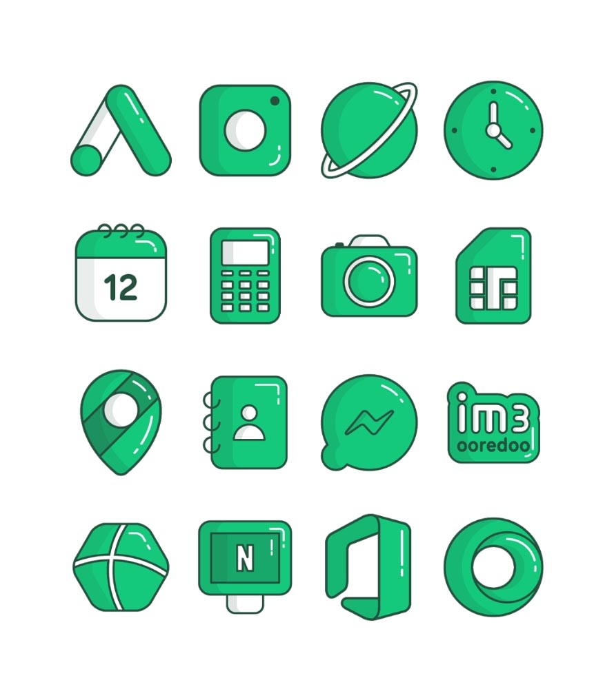 Leaf - Icon Pack Android Screenshot 3