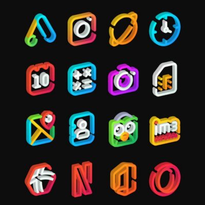 LineS 3D - Icon Pack Android Screenshot 3