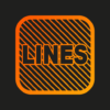 Lines Square - Neon icon Pack Android Screenshot
