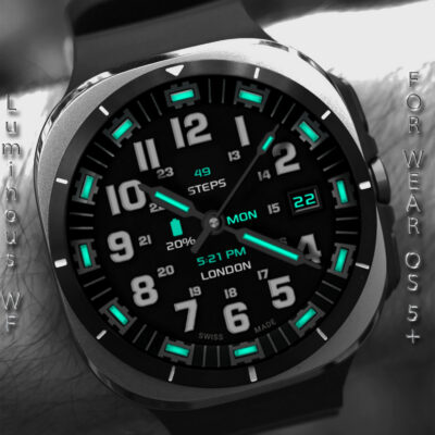 Luminous Watchface Wear OS 5+ Android Screenshot 2