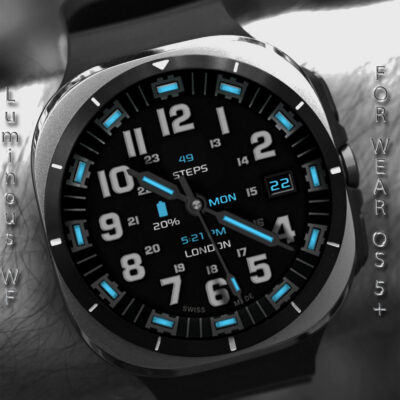 Luminous Watchface Wear OS 5+ Android Screenshot 3