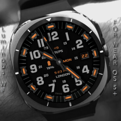 Luminous Watchface Wear OS 5+ Android Screenshot 4