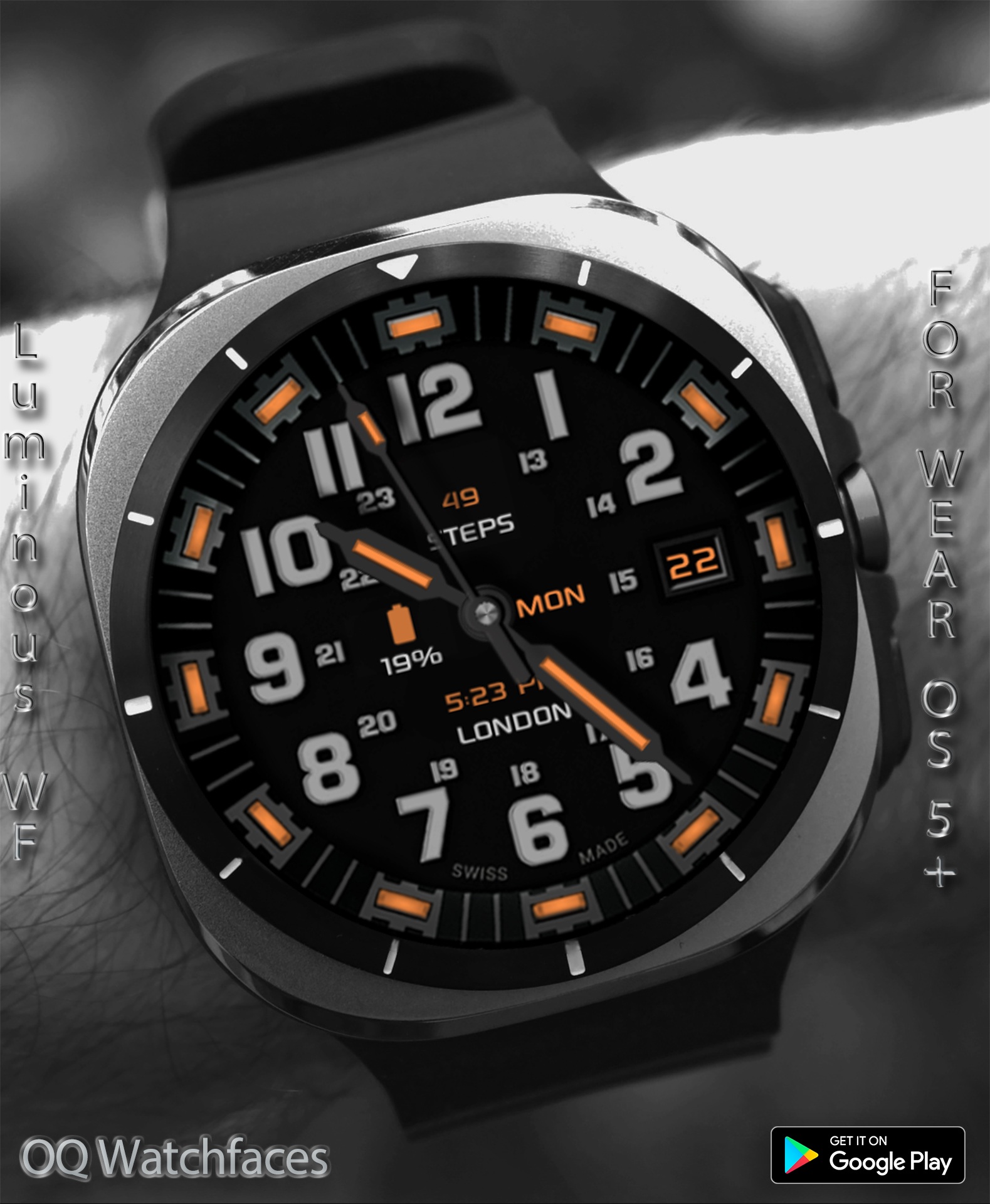 Luminous Watchface Wear OS 5+ Android Screenshot 4