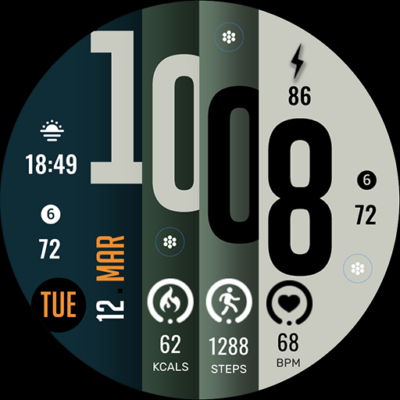 ML2U 147 Watch Face Android Screenshot