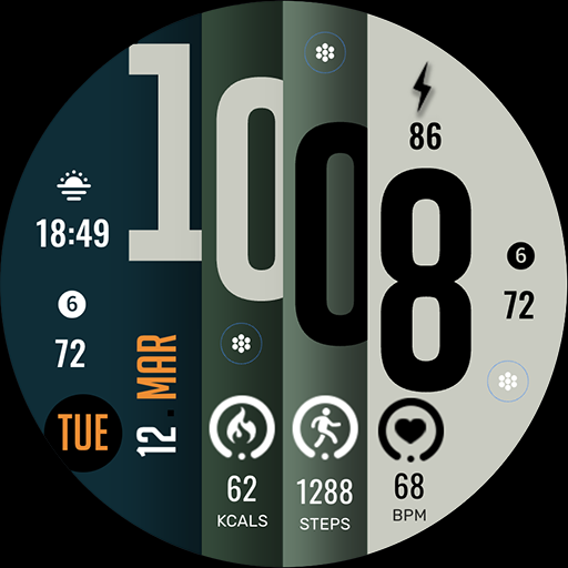 ML2U 147 Watch Face Android Screenshot