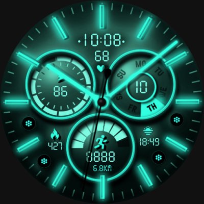 ML2U 164 Watch Face Android Screenshot