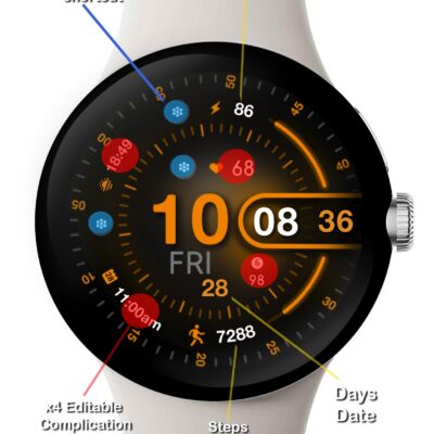 ML2U 220 Watch Face Android Screenshot 3