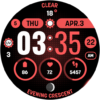 MOON KNIGHT Digital Watch Face Android Screenshot