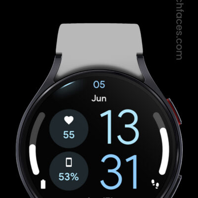 Material You 2: Watch face Android Screenshot 2