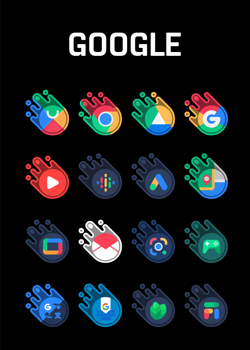 Meteoroid - Icon Pack Android Screenshot 2