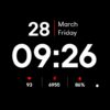 Minimal BOLD - Watch Face Android Screenshot